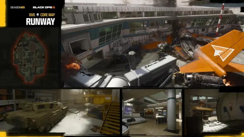 Runway map season 5 call of duty