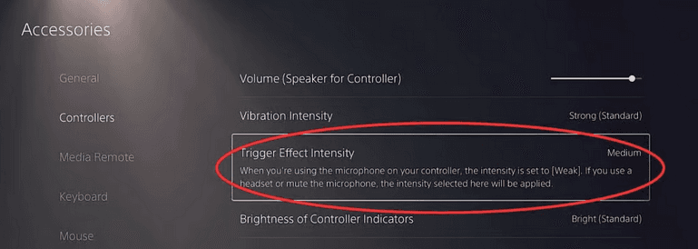 tun off adaptive triggers in Battlefield 6 on PS5