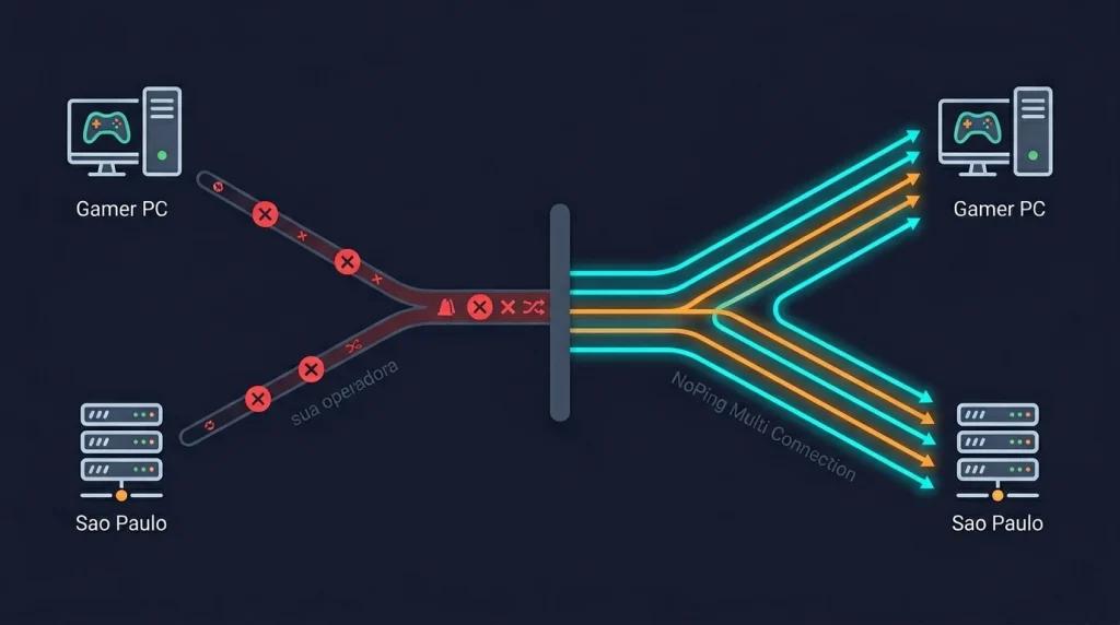 Cinco rotas simultâneas reduzem o congestionamento que causa mortes atrás da parede.